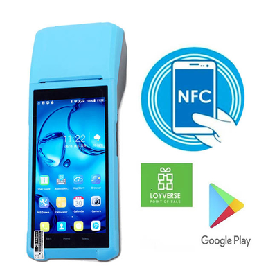 Thiết bị đầu cuối Máy POS thông minh không dây cầm tay 4 Core Android 8.1 8G 16G