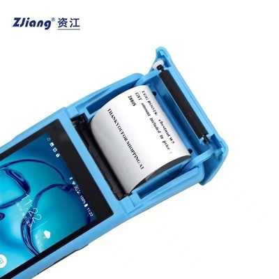 Máy bán hàng POS không dây di động ODM 4G Android với máy in 58mm