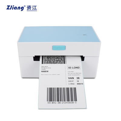 Máy in nhãn ISO Bluetooth nhiệt 4 inch cho nhãn vận chuyển 160mm / s