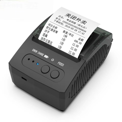 Máy in trực tiếp nhiệt di động POS Máy in Bluetooth mini 58mm