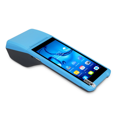 Thiết bị đầu cuối PDA Android di động Tất cả trong một Nhà hàng Đặt hàng Thực phẩm Tích hợp Máy in 58mm