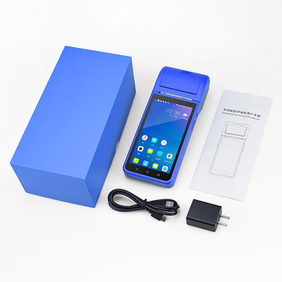 Thanh toán Bluetooth Máy POS cầm tay Android Pos Terminal với máy in 3G