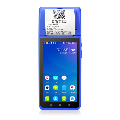 Thanh toán Bluetooth Máy POS cầm tay Android Pos Terminal với máy in 3G