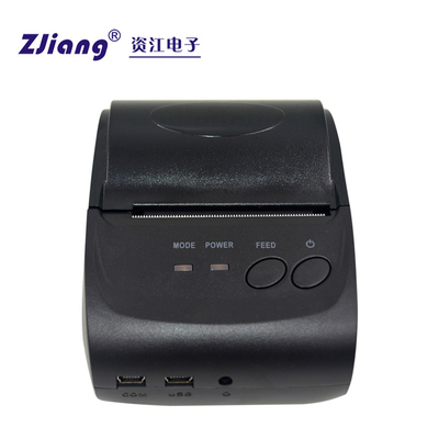 Hệ thống POS máy in nhiệt mini cầm tay không dây thương mại Zijiang 58mm