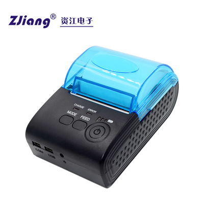 Máy in di động không dây mini 2 inch 58mm 203DPI cho Windows Linux