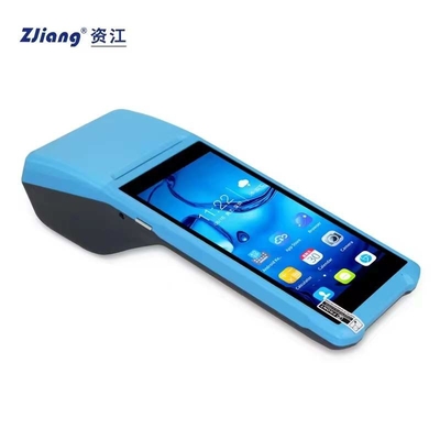 Máy bán hàng POS không dây di động ODM 4G Android với máy in 58mm