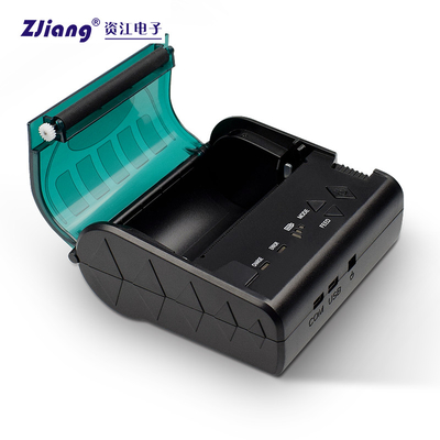 Máy in nhiệt mini Portbale không dây 80mm Máy in hóa đơn Bluetooth POS 203dpi