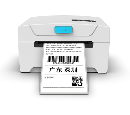In nhiệt trực tiếp Máy in nhãn 3 inch không dây Lan USPS Máy in nhãn vận chuyển