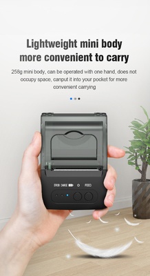 Máy in trực tiếp nhiệt di động POS Máy in Bluetooth mini 58mm