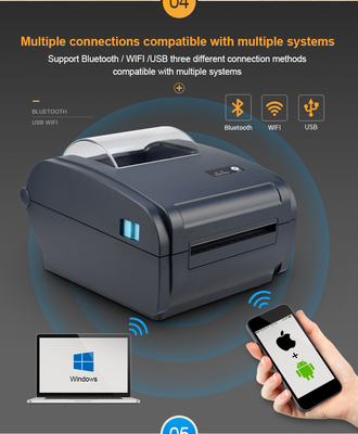 Máy in tạo nhãn vận chuyển Bluetooth 4x6 cho Fedex USPS