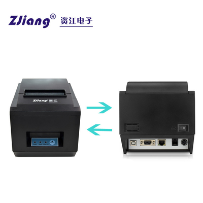 Máy tính để bàn RS Bluetooth WIFI POS Máy in hóa đơn nhiệt 80mm ZJ-8250