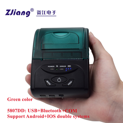 Máy in di động không dây 58mm Máy in nhiệt Bluetooth Mini để in biên nhận mã QR