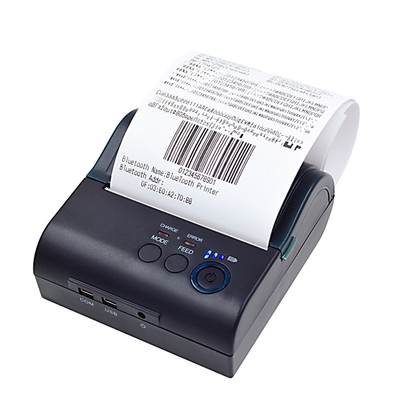 Nhãn 80mm 3 inch Máy in nhiệt mini Bluetooth để in mã vạch Qr