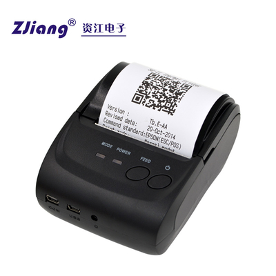 Máy in nhiệt mini cầm tay ZJIANG 58mm Hệ thống máy in POS bán lẻ