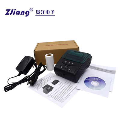 Máy in nhiệt Bluetooth POS Máy in nhiệt không dây 58mm cho nhãn vận chuyển