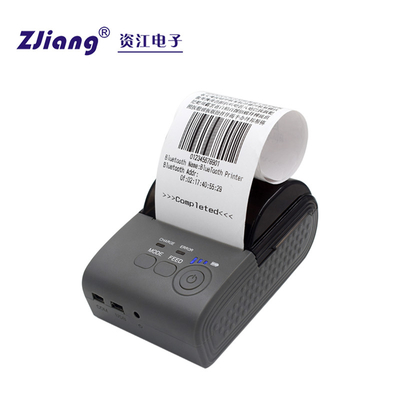 Máy in hóa đơn không dây cầm tay mini 58mm tương thích với Android và iOS