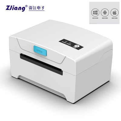 Máy in nhãn dán nhiệt 80mm để bàn Độ phân giải 203dpi cho nhãn vận chuyển Usps