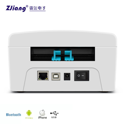 Máy in nhãn dán nhiệt 80mm để bàn Độ phân giải 203dpi cho nhãn vận chuyển Usps
