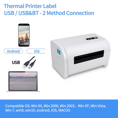 Máy in nhãn nhiệt trực tiếp Bluetooth hỗ trợ nhãn hiệu logo