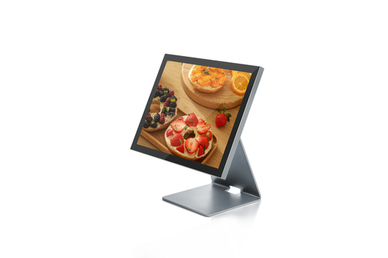 Máy tính tiền 15 inch Cửa hàng bán lẻ Màn hình cảm ứng Máy POS Tất cả trong một Thiết bị đầu cuối