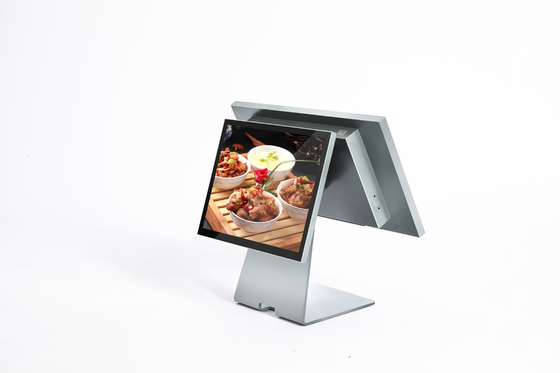 Máy tính tiền 15 '' Hệ thống POS màn hình cảm ứng máy in 58mm dành cho siêu thị